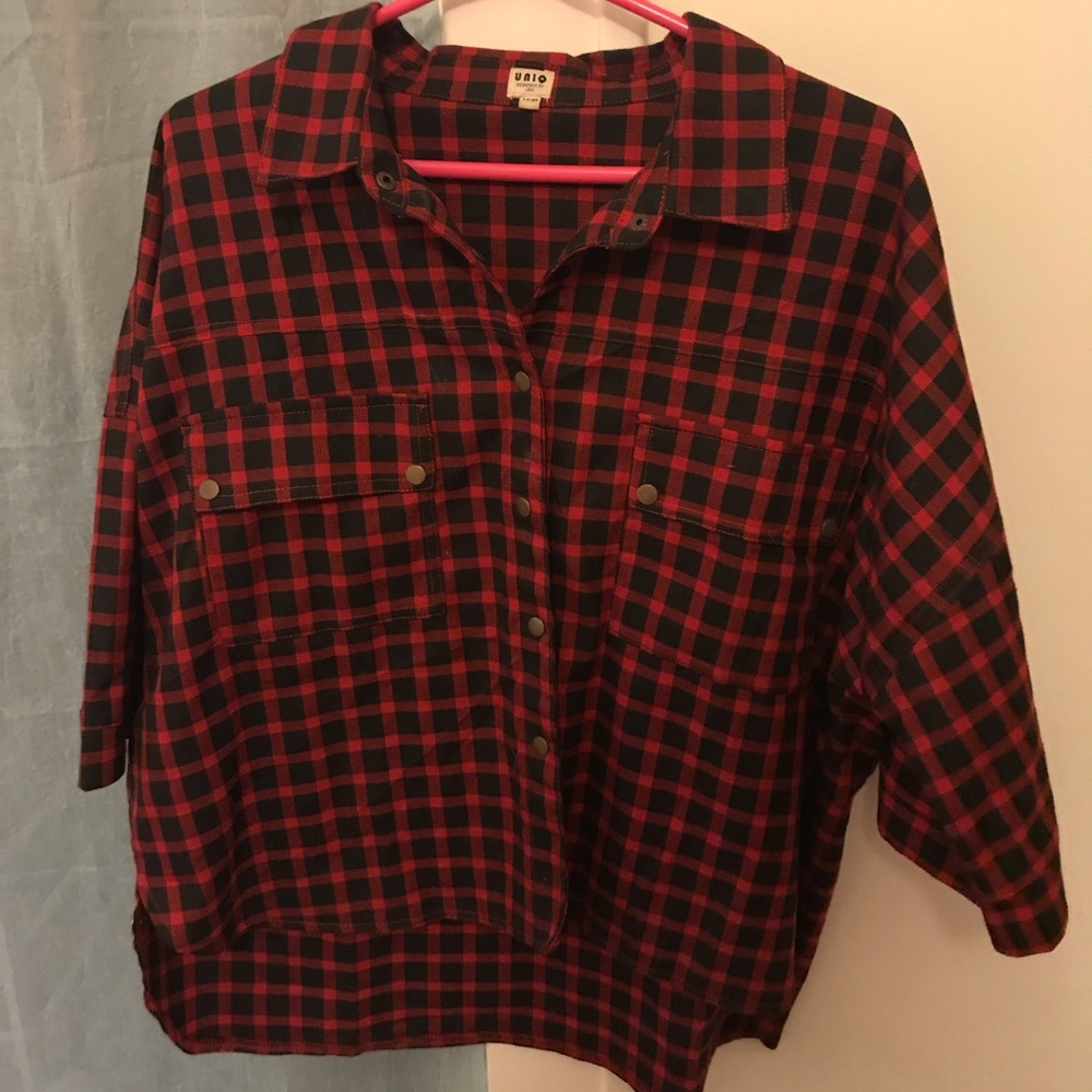 Plaid shirt